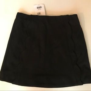Top shop black mini skirt
